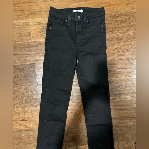 Levis 724 black jeans - Picture 3 of 3
